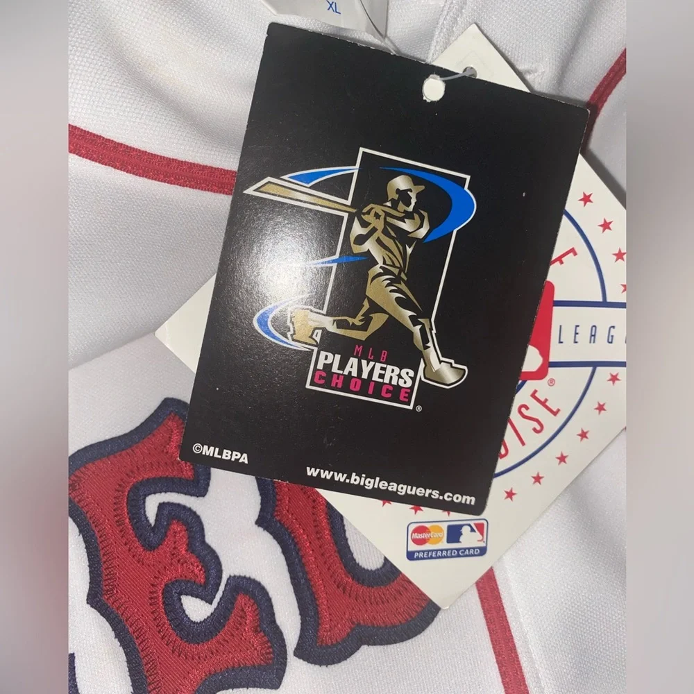 Red Sox Baseball ELLSBURY JERSEY Genuine Merch Maj 07 World Series MLB XL - Picture 7 of 15